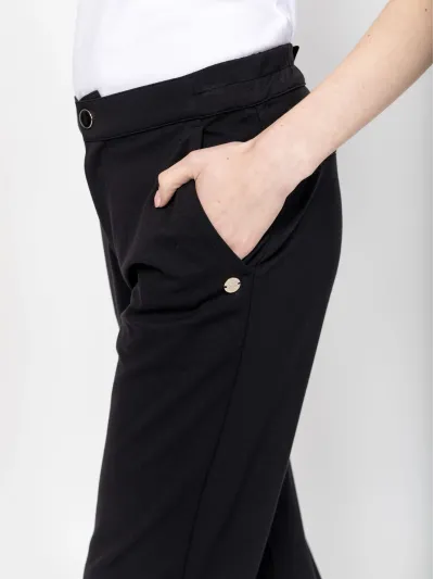 Heavy Tools - FLUMPILONG / BLACK - Elegáns Női nadrág