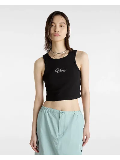 Vans - Small Staple Fitted Crop Tank - Női trikó top