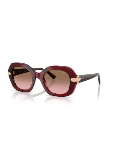 Vogue napszemüveg - Transparent Bordeaux / Pink Gradient Brown