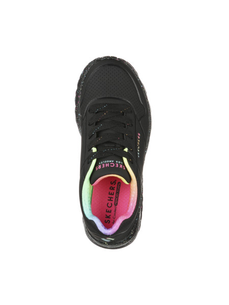 Skechers - Uno Lite / Rainbow Speck - Leány utcai cipő