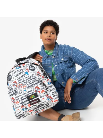 Eastpak - PADDED PAK'R Mario Newspaper - Hátizsák