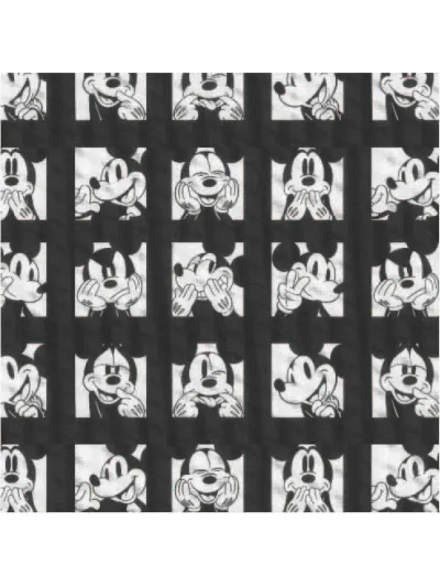 Eastpak - TRANSIT'R M / Mickey Faces - Bőrönd - M