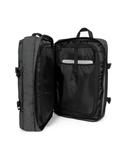 Eastpak - TRAVELPACK / Black Denim - Bőrönd / Hátizsák