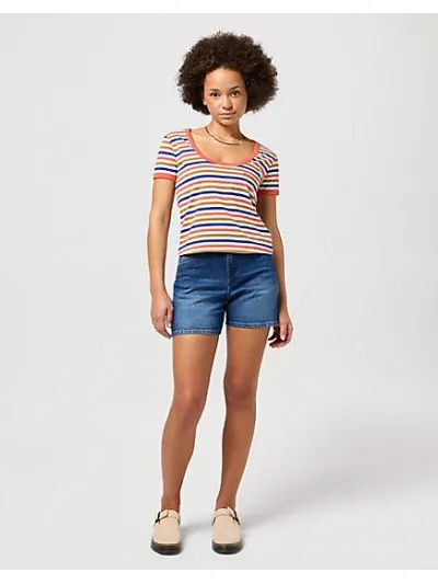 Wrangler - Cowboy Short - Női farmer short