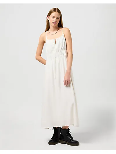 Wrangler - Slim Summer Dress / Vintage White - női ruha