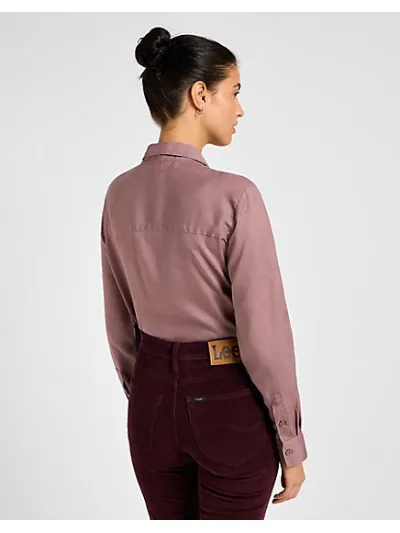 Lee - Pocketless Shirt / Dreamy Mauve - Női ing
