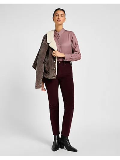Lee - Pocketless Shirt / Dreamy Mauve - Női ing