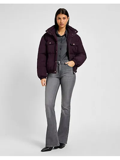 Lee - Pocketless Shirt / Dark Muted Gray - Női ing