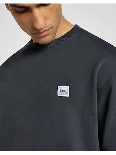 Lee - Workwear / Washed Black - Férfi pulóver