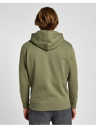 Lee - Plain Hoodie / Mercantile Green - Férfi pulóver