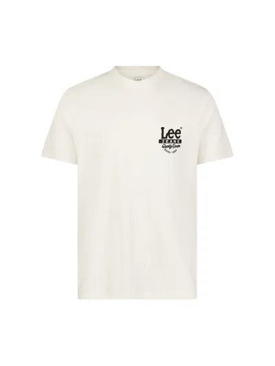Lee - SS Working West Tee / Ecru - Férfi póló