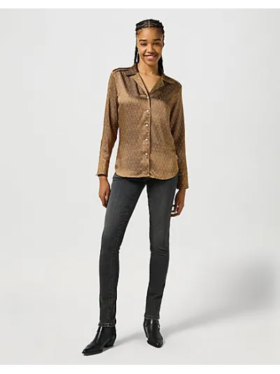 Wrangler - Slim Blouse Dijon - Női blúz