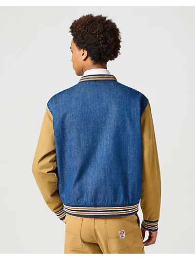Wrangler - Varsity Jacket / Dijon - Férfi dzseki