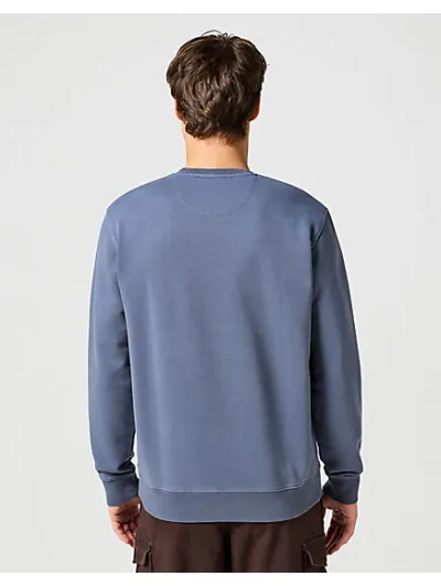 Wrangler - Sign Off Crew / Grisaille - Férfi pulóver