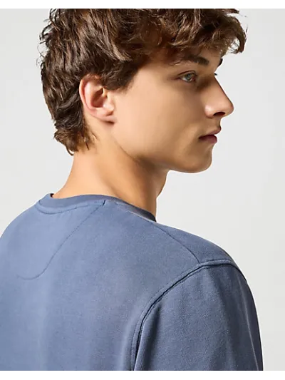 Wrangler - Sign Off Crew / Grisaille - Férfi pulóver