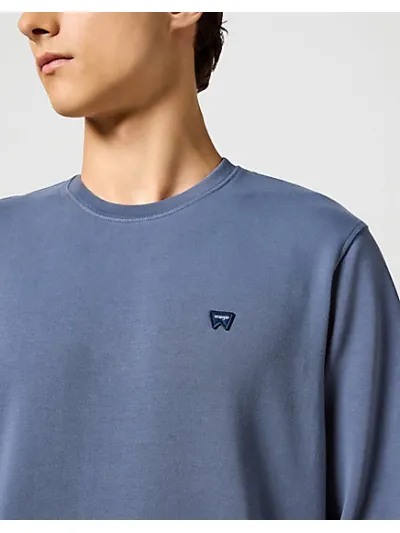 Wrangler - Sign Off Crew / Grisaille - Férfi pulóver