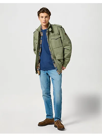 Wrangler - Graphic Tee / Navy - Férfi póló