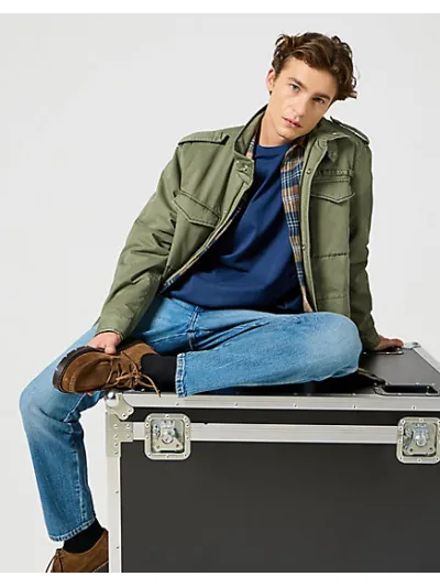 Wrangler - Graphic Tee / Navy - Férfi póló