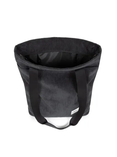 Eastpak - SHOPP'R TOTE / Ribs Black - Uniszex oldaltáska