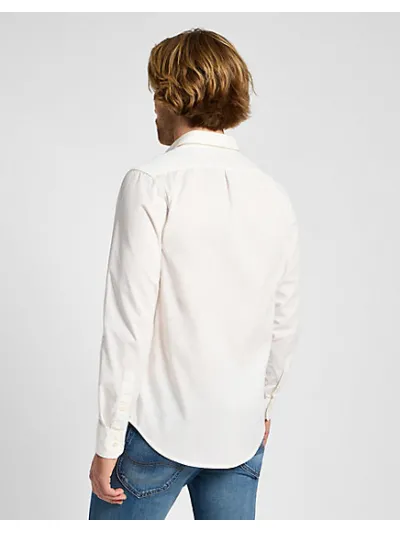 Lee - Patch Shirt / Bright White - Férfi ing