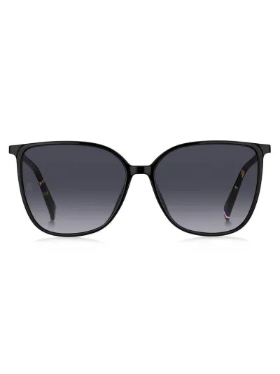 Tommy Hilfiger napszemüveg - Preppy Woman - BLACK / Dark Grey Gradient