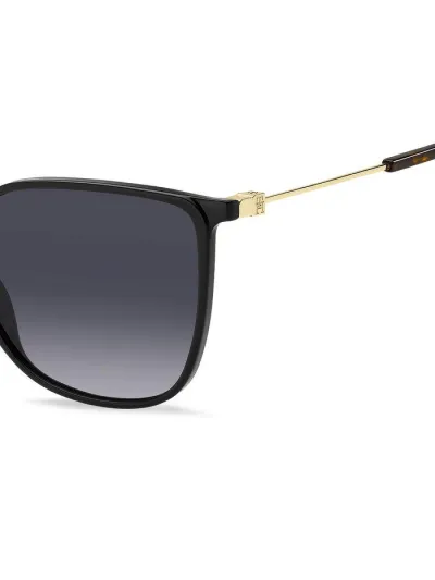 Tommy Hilfiger napszemüveg - Preppy Woman - BLACK / Dark Grey Gradient