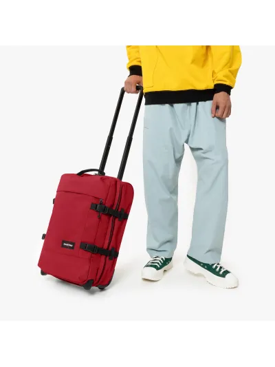 Eastpak - Tranverz S / Beet Burgundy - Uniszex bőrönd