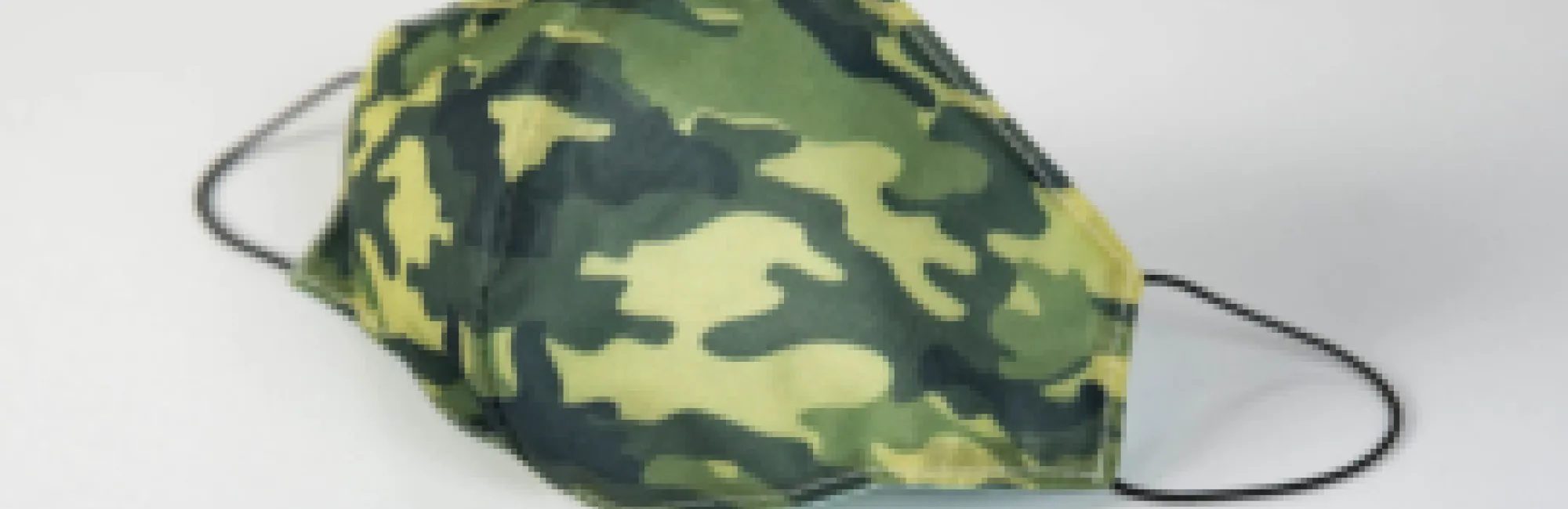 Viseljen divatos textil szájmaszkot a pandémia ideje alatt