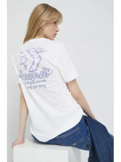 Converse - Seasonal Graphic Word Art - Női póló