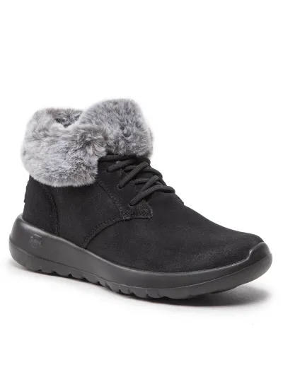 Skechers - On The Go / Joy - Bőr Női magasszárú bélelt bokacsizma