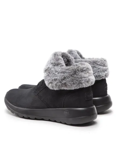 Skechers - On The Go / Joy - Bőr Női magasszárú bélelt bokacsizma