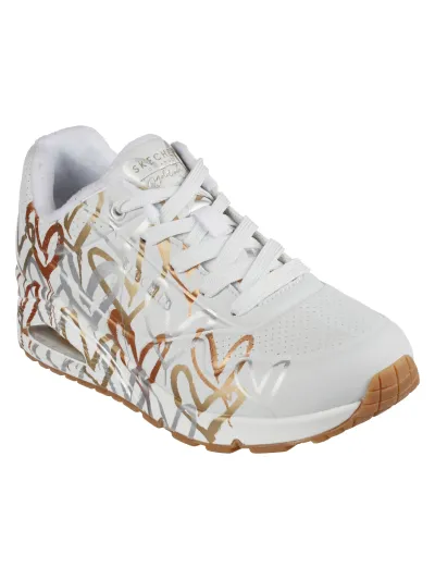 Skechers - Uno / Metallic Love - Bélelt Sneaker Női utcai cipő