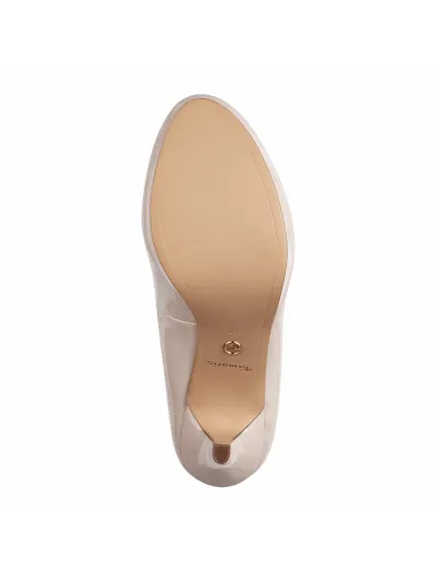 Tamaris - Női magassarkú pömpsz - Púder rózsaszín