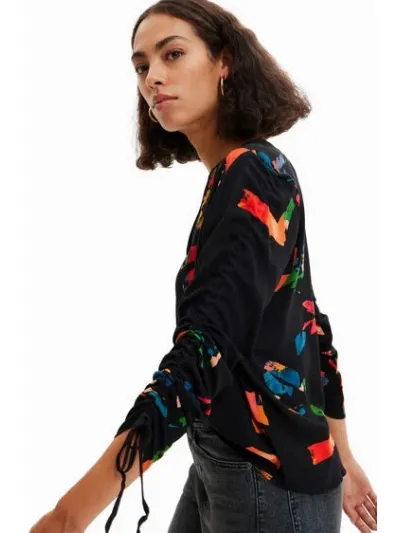 Desigual - Graphic Love - Női blúz