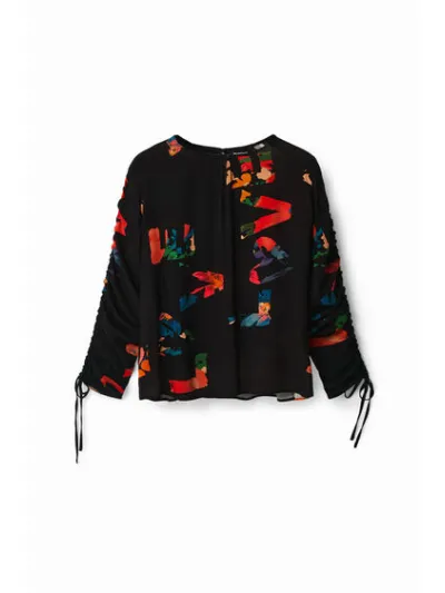 Desigual - Graphic Love - Női blúz