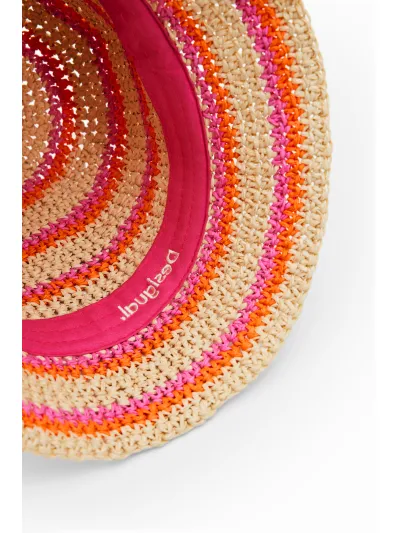 Desigual - RAFIAPAPER BUCKET - Női Kalap