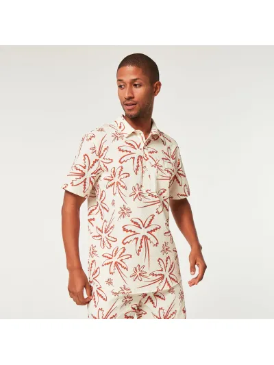 Oakley - Deco Palms RC - Galléros Férfi póló