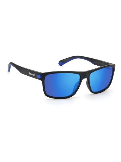 Polaroid napszemüveg - MATTE BLACK / BLUE Polarized