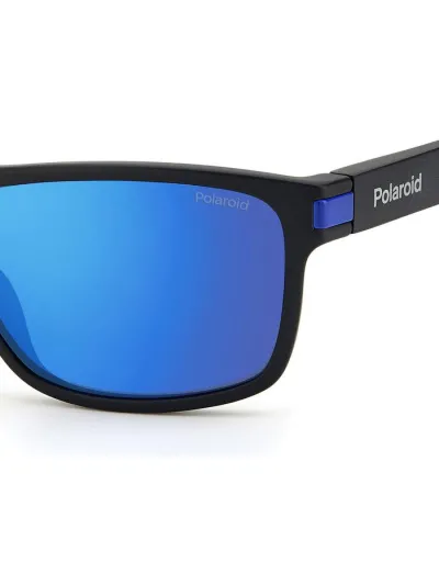 Polaroid napszemüveg - MATTE BLACK / BLUE Polarized