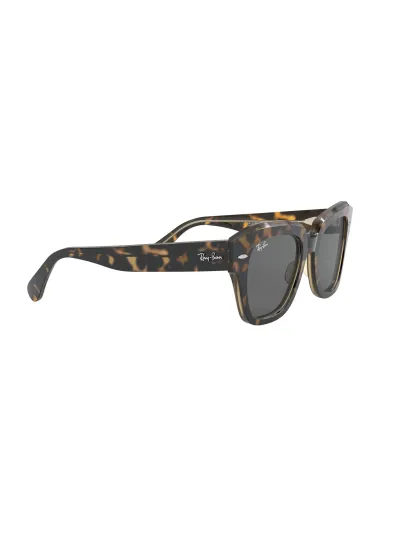 Ray-Ban napszemüveg - State Street - Havana On Transparent Brown / Dark Grey