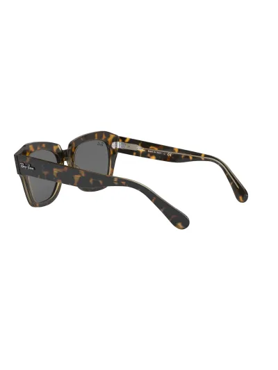 Ray-Ban napszemüveg - State Street - Havana On Transparent Brown / Dark Grey