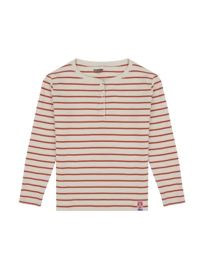 Wrangler - Henley Waffle Baby - Női hosszú ujjú felső