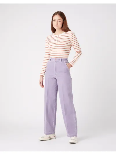 Wrangler - Henley Waffle Baby - Női hosszú ujjú felső