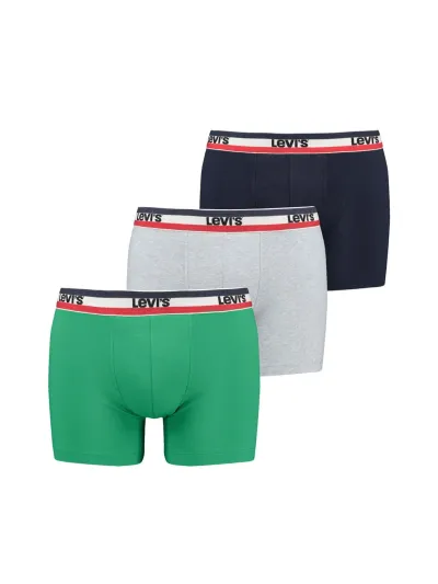 Levi's - SportsWear Logo - Férfi boxeralsó szett - 3 db