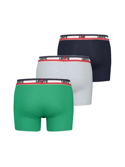 Levi's - SportsWear Logo - Férfi boxeralsó szett - 3 db