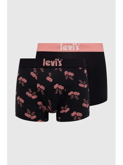 Levi's - Men Cherry AOP - Férfi boxeralsó szett