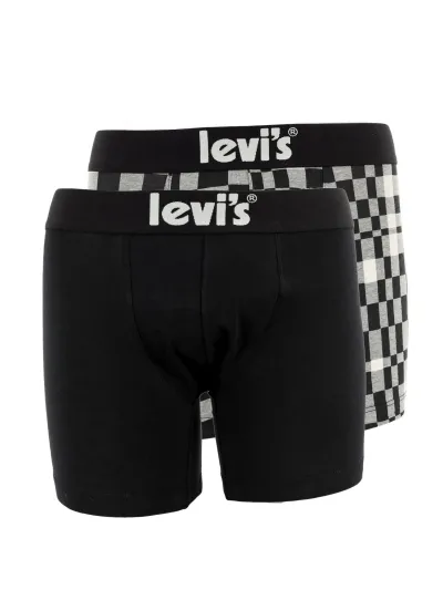 Levi's - Men Warped Racerblock - Férfi boxeralsó szett - 2 db