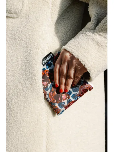 Briony - Hypster Cats and Birds - Újrahasznosított bevásárlótáska