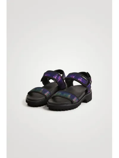 Desigual - TRACK SANDAL TIE DYE - Női szandál