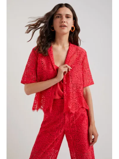 Desigual - AUSTIN - Női felső - Pink